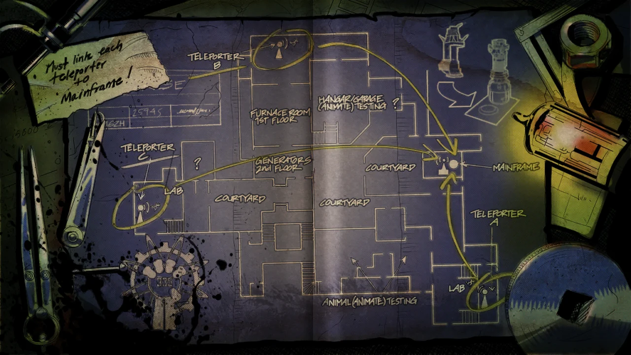 Der Riese: loading screen artwork for this map from the original game